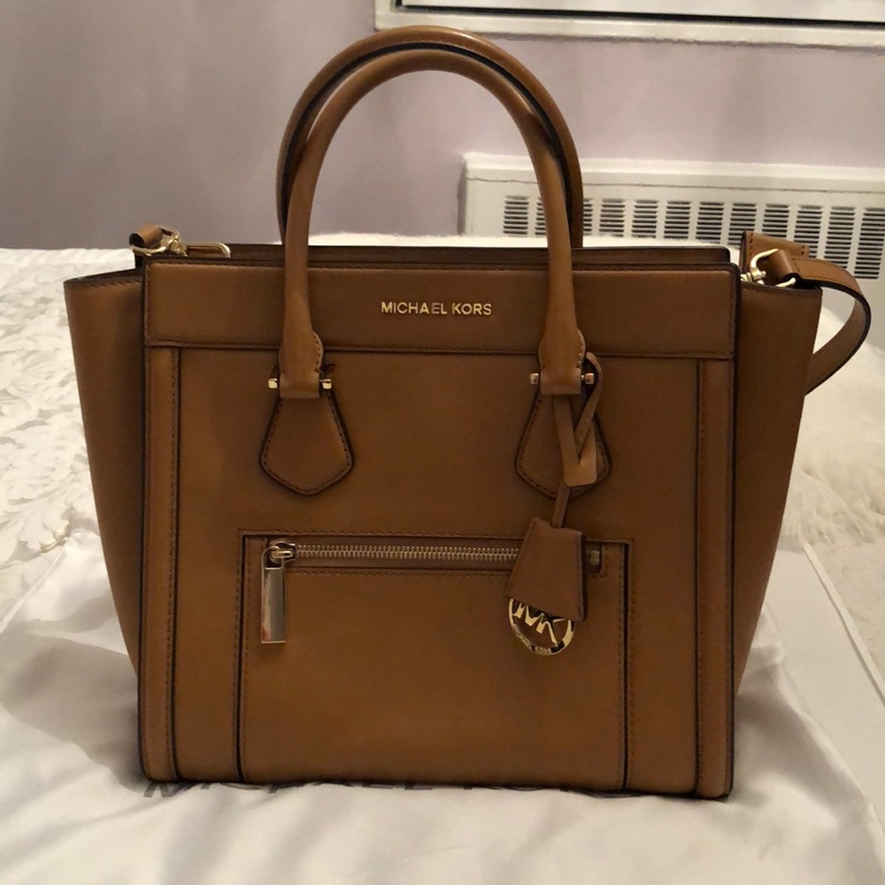 Michael Kors Colette Zip Large Satchel